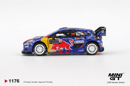 *Pre-Order* Mini GT No.1176 Ford Puma Rally1 #55 M-Sport Ford WRT 2025 Rally Monte-Carlo