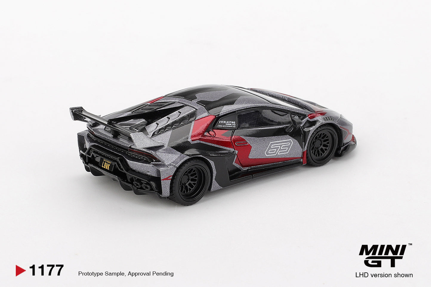 *Pre-Order* Mini GT No.1177 LB★WORKS Lamborghini Huracán GT RONIN