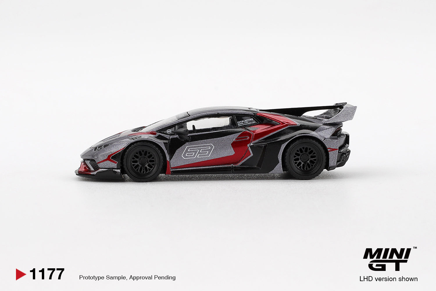 Pre-Order* Mini GT No.1177 LB☆WORKS Lamborghini Huracán GT RONIN