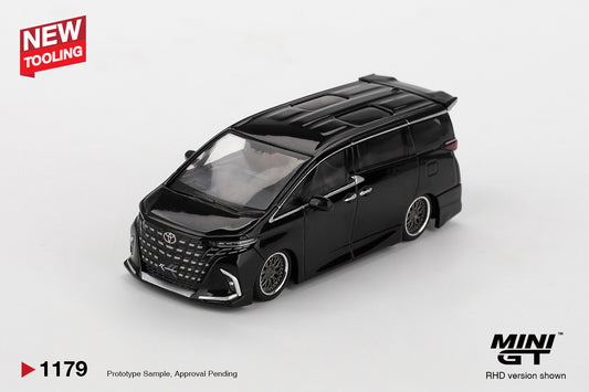 *Pre-Order* Mini GT No.1179 Toyota Alphard 40 KUHL Black