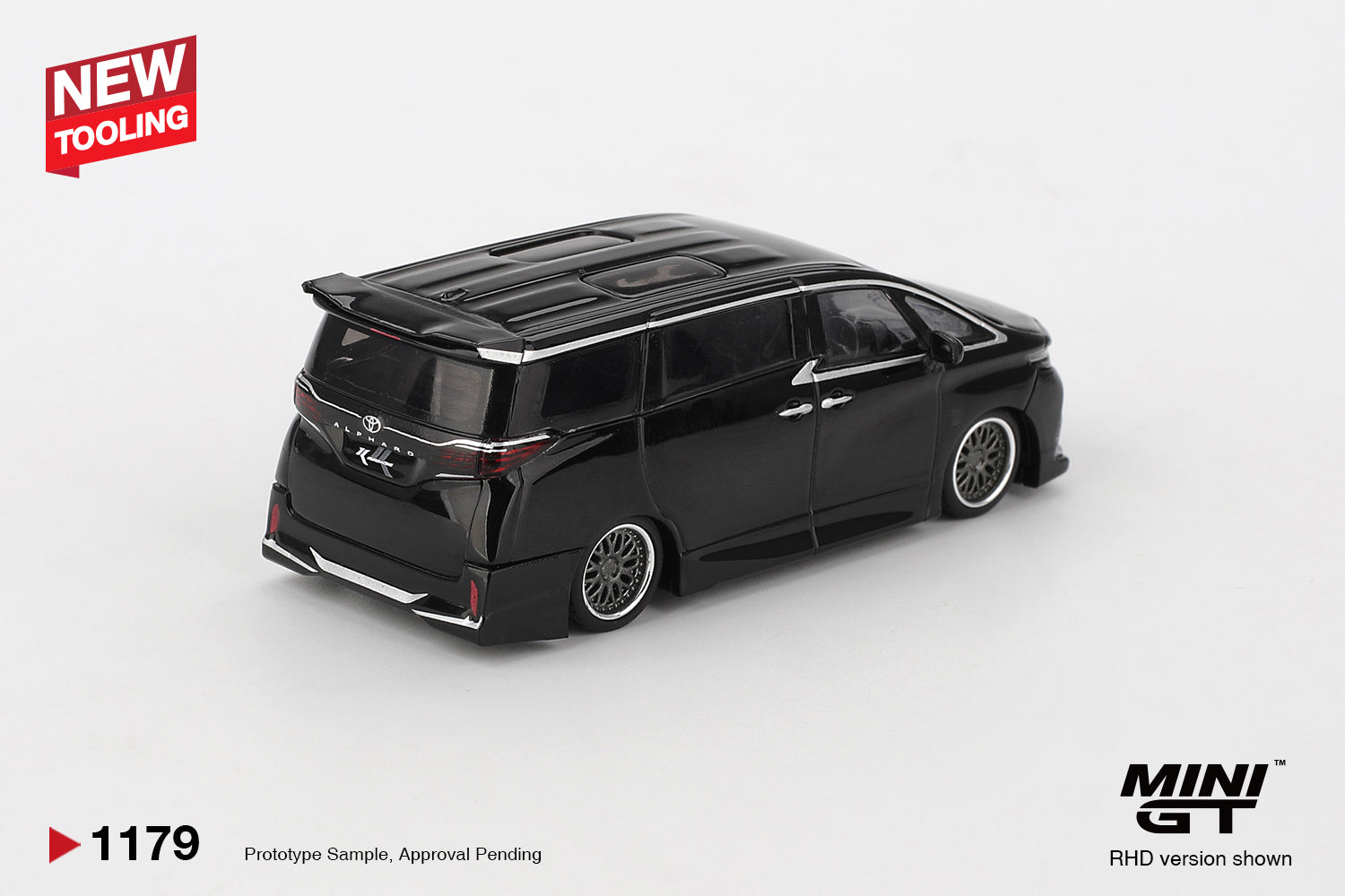 Pre-Order* Mini GT No.1179 Toyota Alphard 40 KUHL Black – Mini Toy