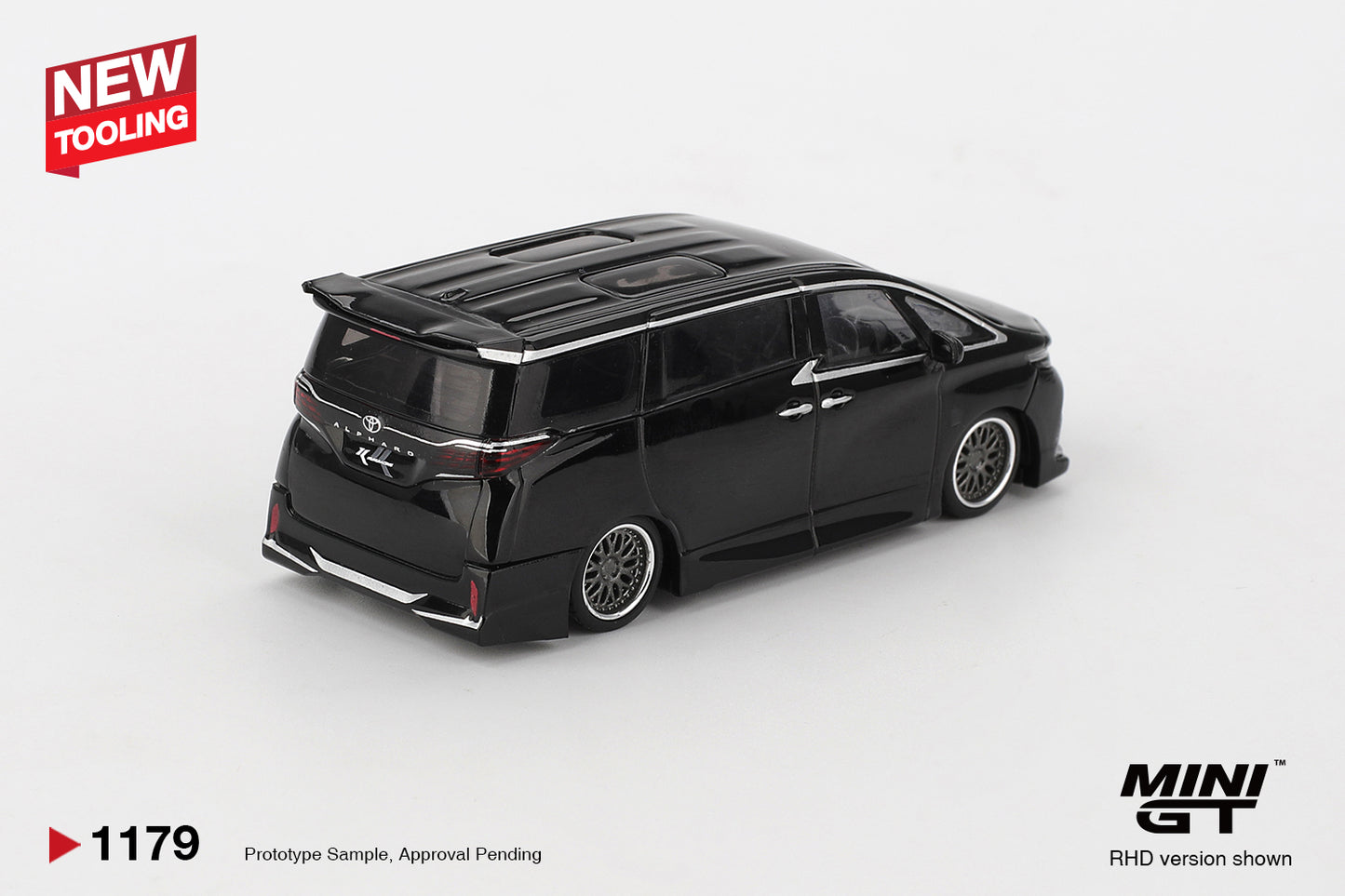 *Pre-Order* Mini GT No.1179 Toyota Alphard 40 KUHL Black
