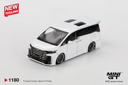 *Pre-Order* Mini GT No.1180 Toyota Vellfire 40 KUHL White