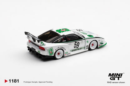 *Pre-Order* Mini GT No.1181 Nissan LB-Super Silhouette 180SX White