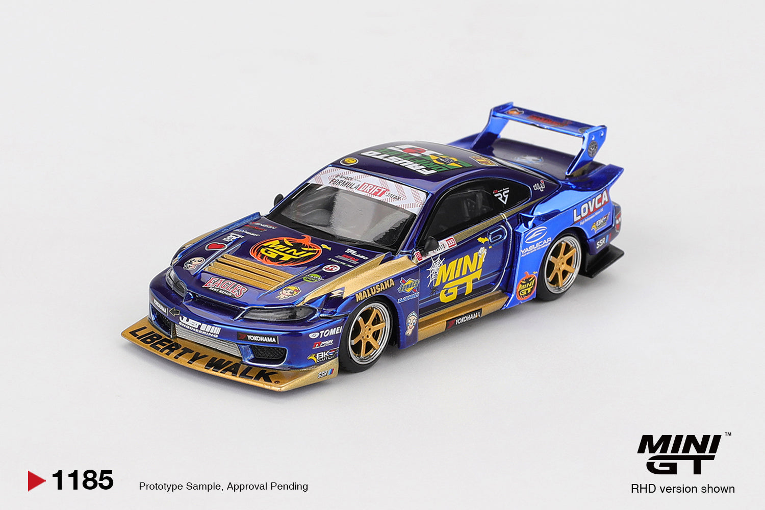 ミニカー MINI GT Nissan Silvia S15 LIBERTY WALK MINI GT 1/64 LB-Silhouette WORKS S15 Silvia LBWK KUMA - LB-ONLINE