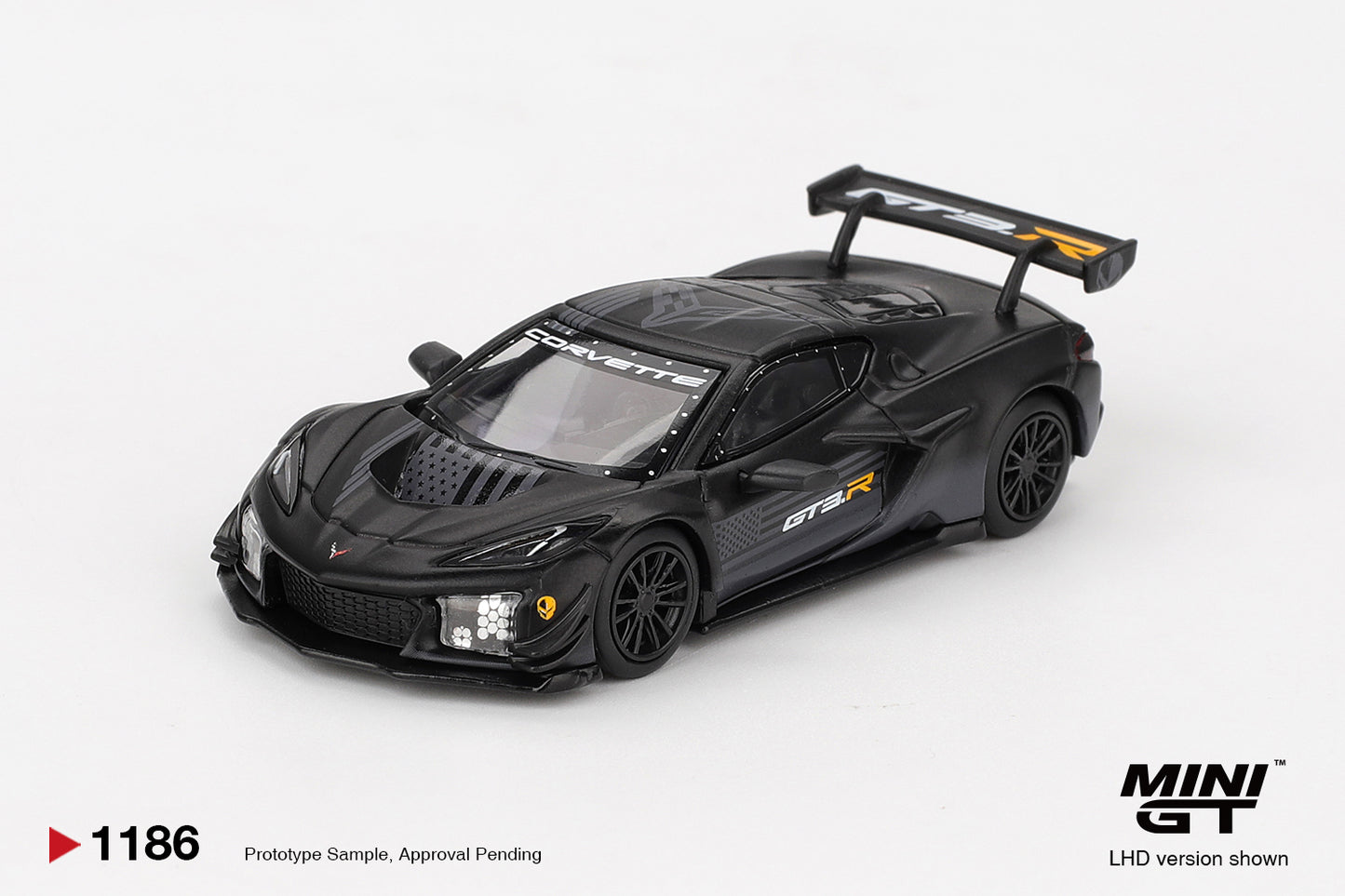 *Pre-Order* Mini GT No.1186 Chevrolet Corvette Z06 GT3.R Road America Test Car