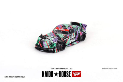 *Pre-Order* Mini GT x Kaido House No.118 Nissan Fairlady Z HKS