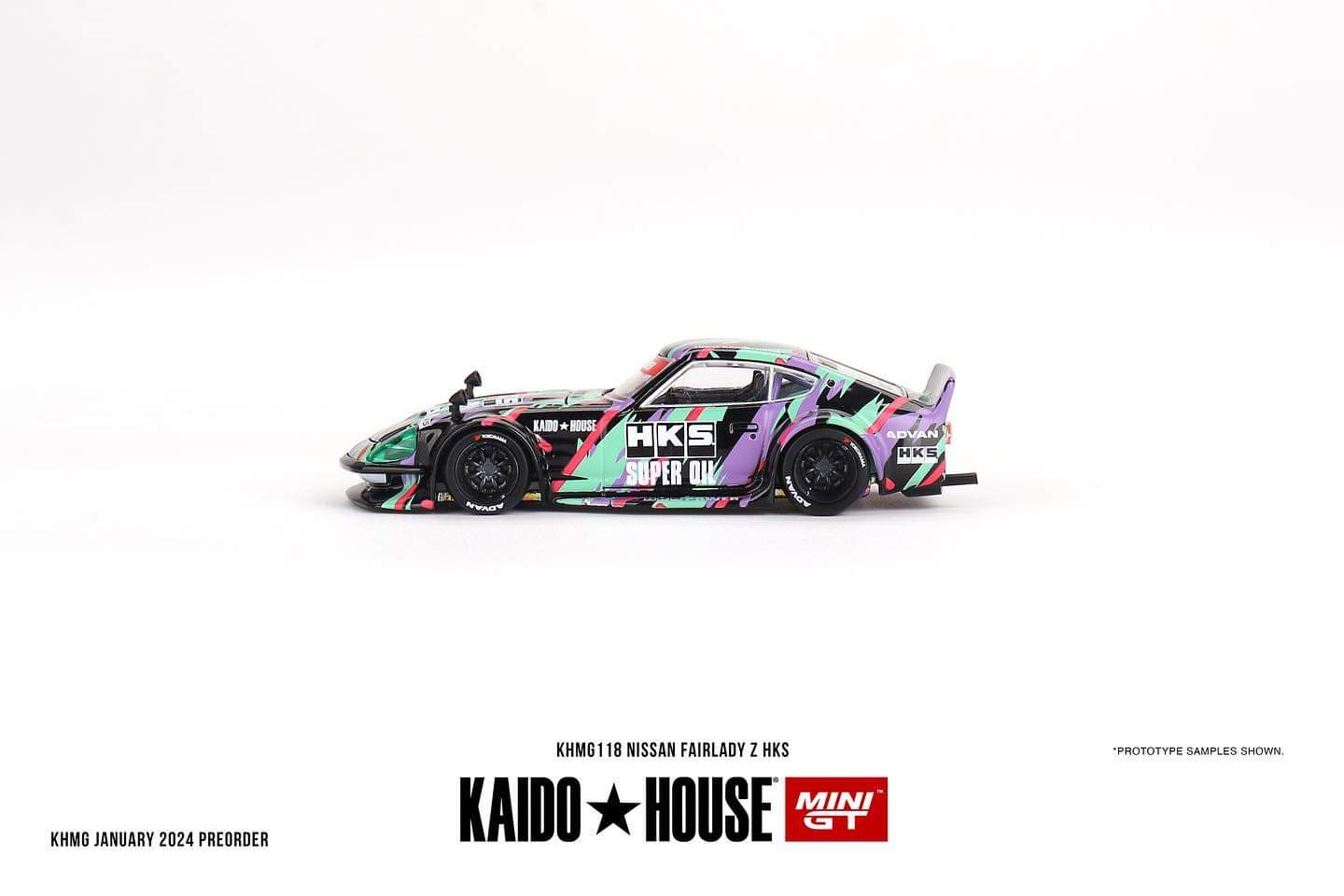 *Pre-Order* Mini GT x Kaido House No.118 Nissan Fairlady Z HKS