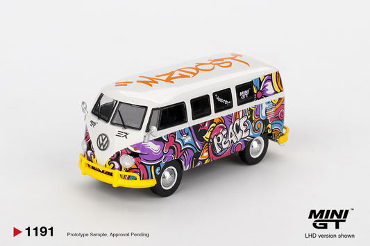 *Pre-Order* Mini GT No.1191 Volkswagen T1 Microbus Mizu Design