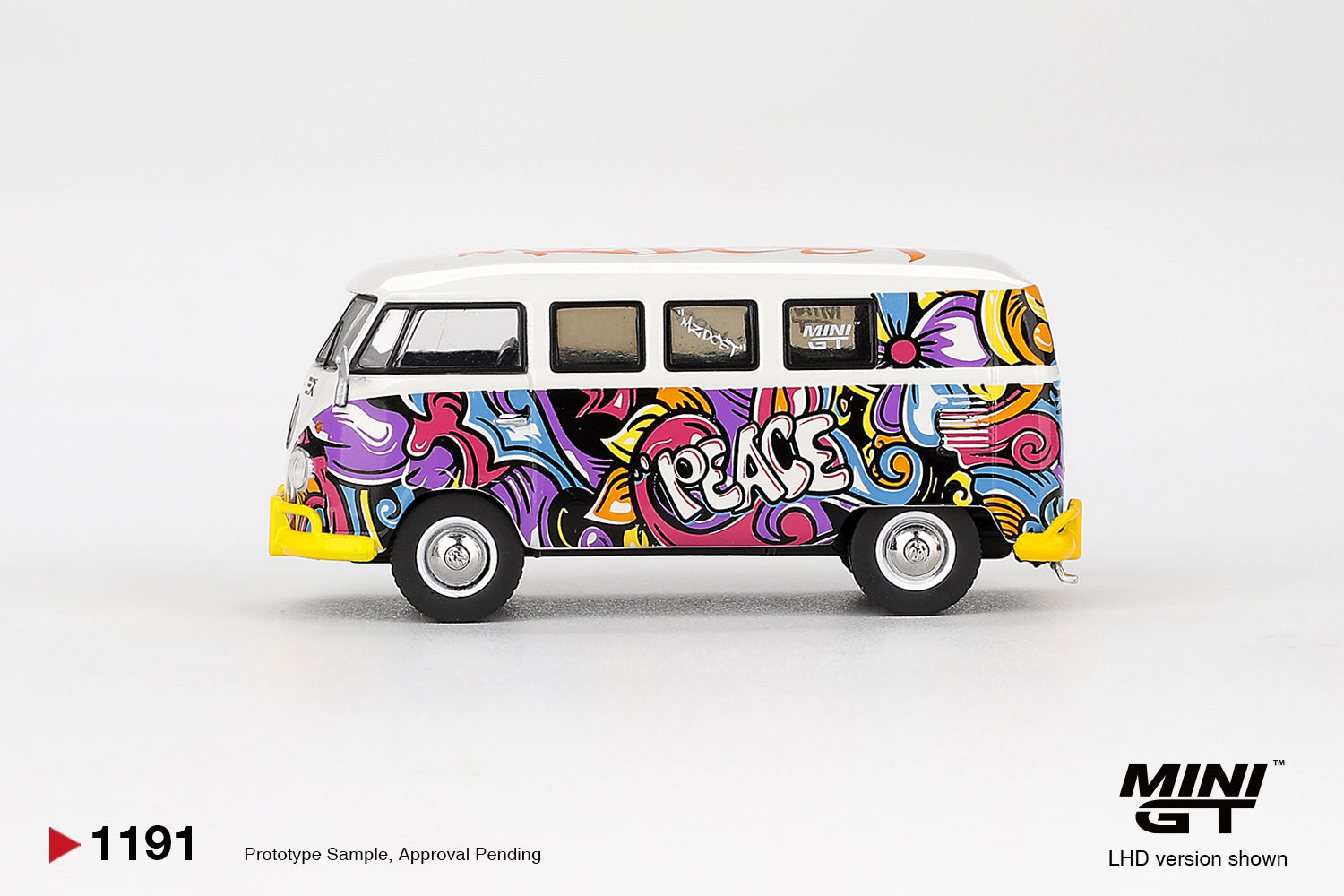 Pre-Order* Mini GT No.1191 Volkswagen T1 Microbus Mizu Design
