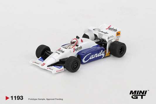 *Pre-Order* Mini GT No.1193 Toleman TG184 #20 Johnny Cecotto 1984 Monaco Grand Prix