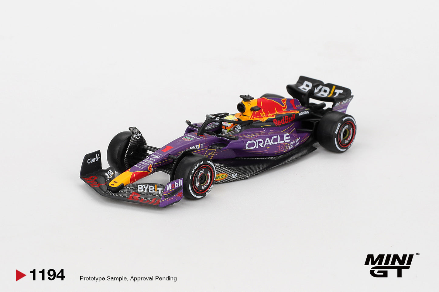 *Pre-Order* Mini GT No.1194 Oracle Red Bull Racing RB19 #1 Max Verstappen 2023 F1 2023 Las Vegas GP Winner
