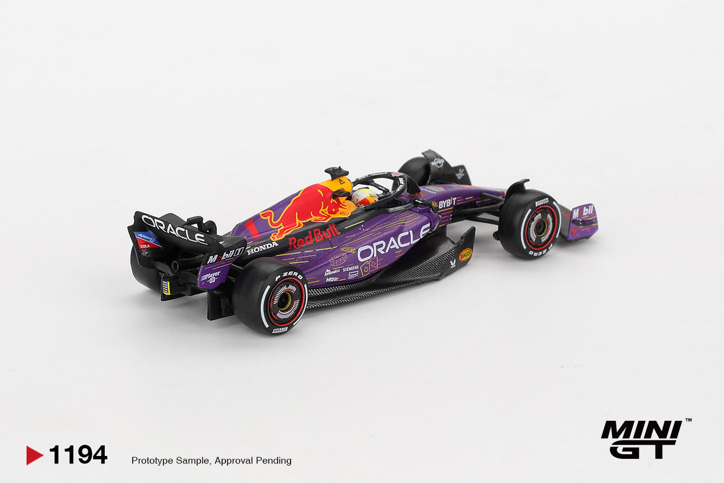 *Pre-Order* Mini GT No.1194 Oracle Red Bull Racing RB19 #1 Max Verstappen 2023 F1 2023 Las Vegas GP Winner
