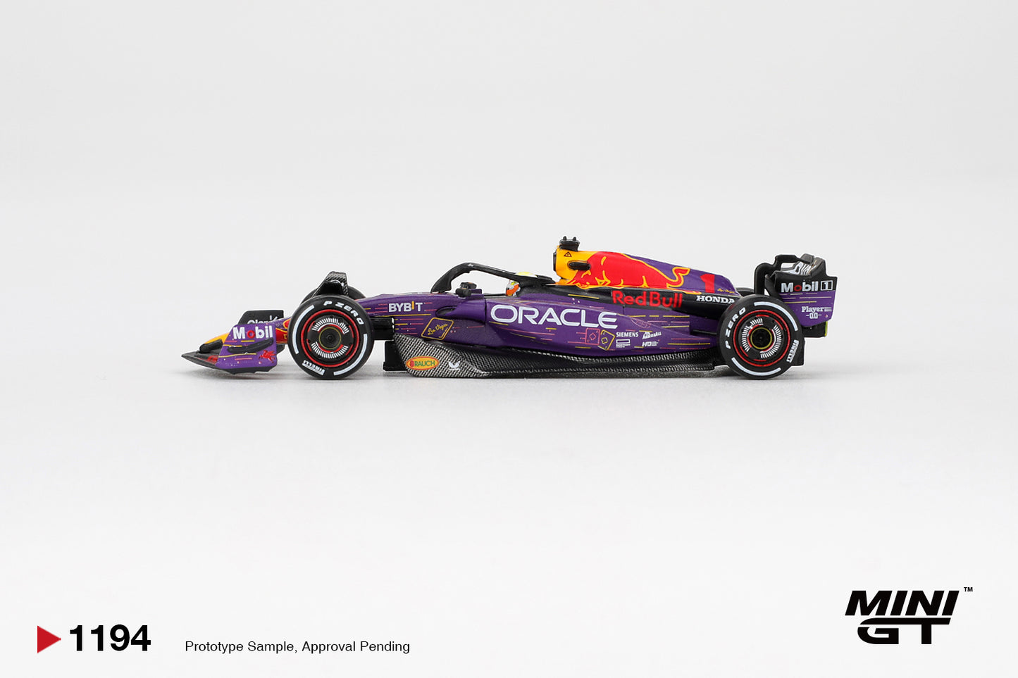 *Pre-Order* Mini GT No.1194 Oracle Red Bull Racing RB19 #1 Max Verstappen 2023 F1 2023 Las Vegas GP Winner