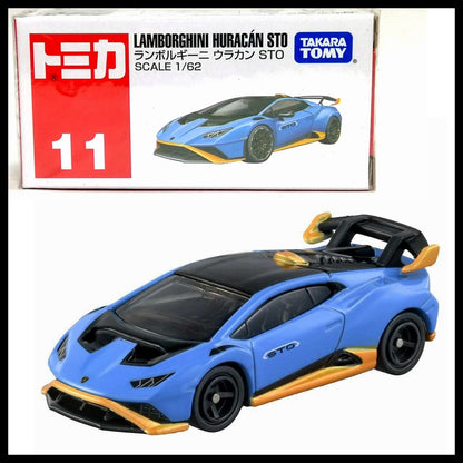 Tomica No.11 Lamborghini Huracán STO (Blue)
