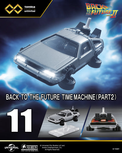 Tomica Premium Unlimited No.11 Back to the Future Time Machine (Part 2)