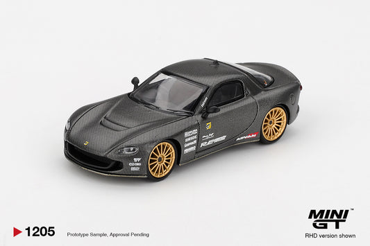 *Pre-Order* Mini GT No.1205 Mazda RX-7 RE-Amemiya Matsukiyo KOKU 3 Rotor NA-7 TAS 2025 Best Tuned Car Award