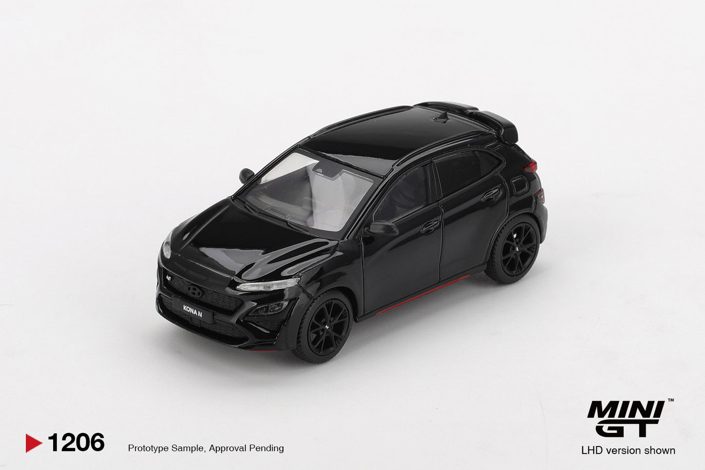 *Pre-Order* Mini GT No.1206 Hyundai KONA N Phantom Black