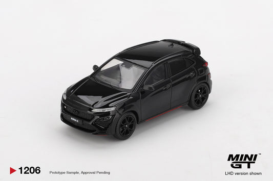 *Pre-Order* Mini GT No.1206 Hyundai KONA N Phantom Black