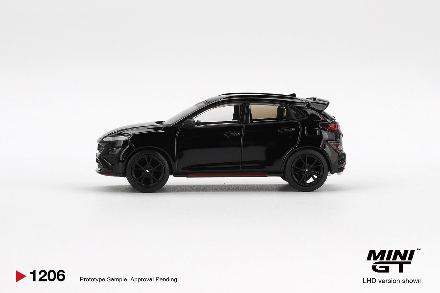 *Pre-Order* Mini GT No.1206 Hyundai KONA N Phantom Black