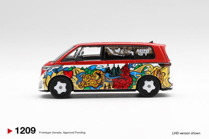 *Pre-Order* Mini GT No.1209 Volkswagen ID. Buzz Mizu Design