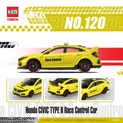 Tomica No.120 Honda Civic Type R Race Control Car (FK8)