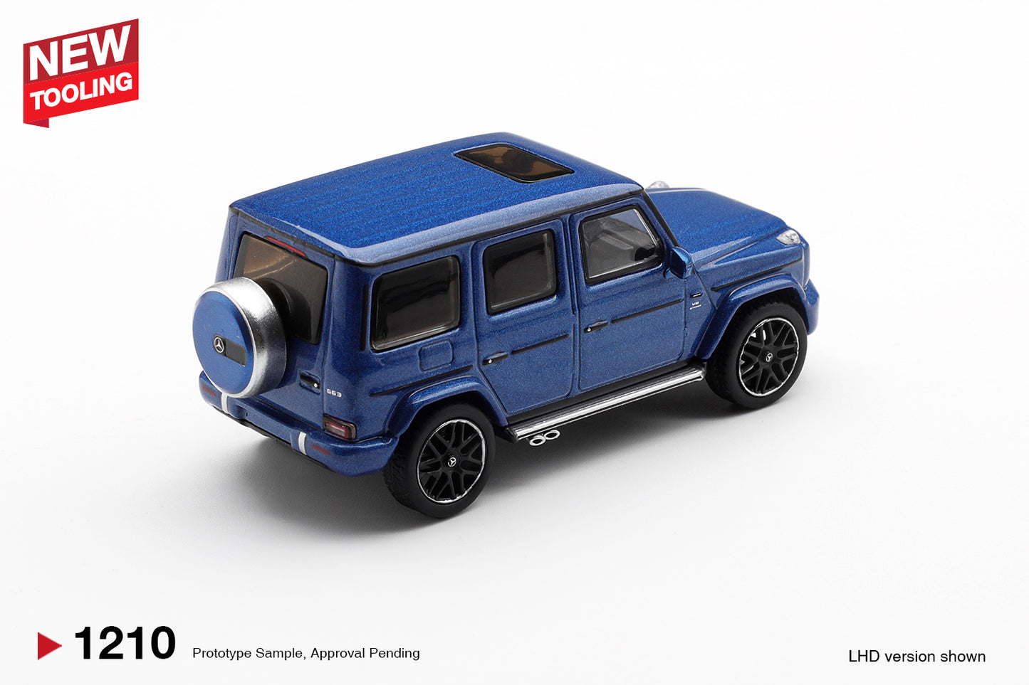 *Pre-Order* Mini GT No.1210 Mercedes-AMG G 63 Dark Blue Metallic