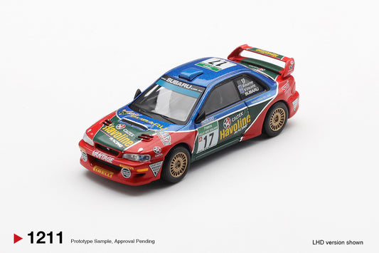 *Pre-Order* Mini GT No.1211 Subaru Impreza WRC98 #17 2000 Rally New Zealand