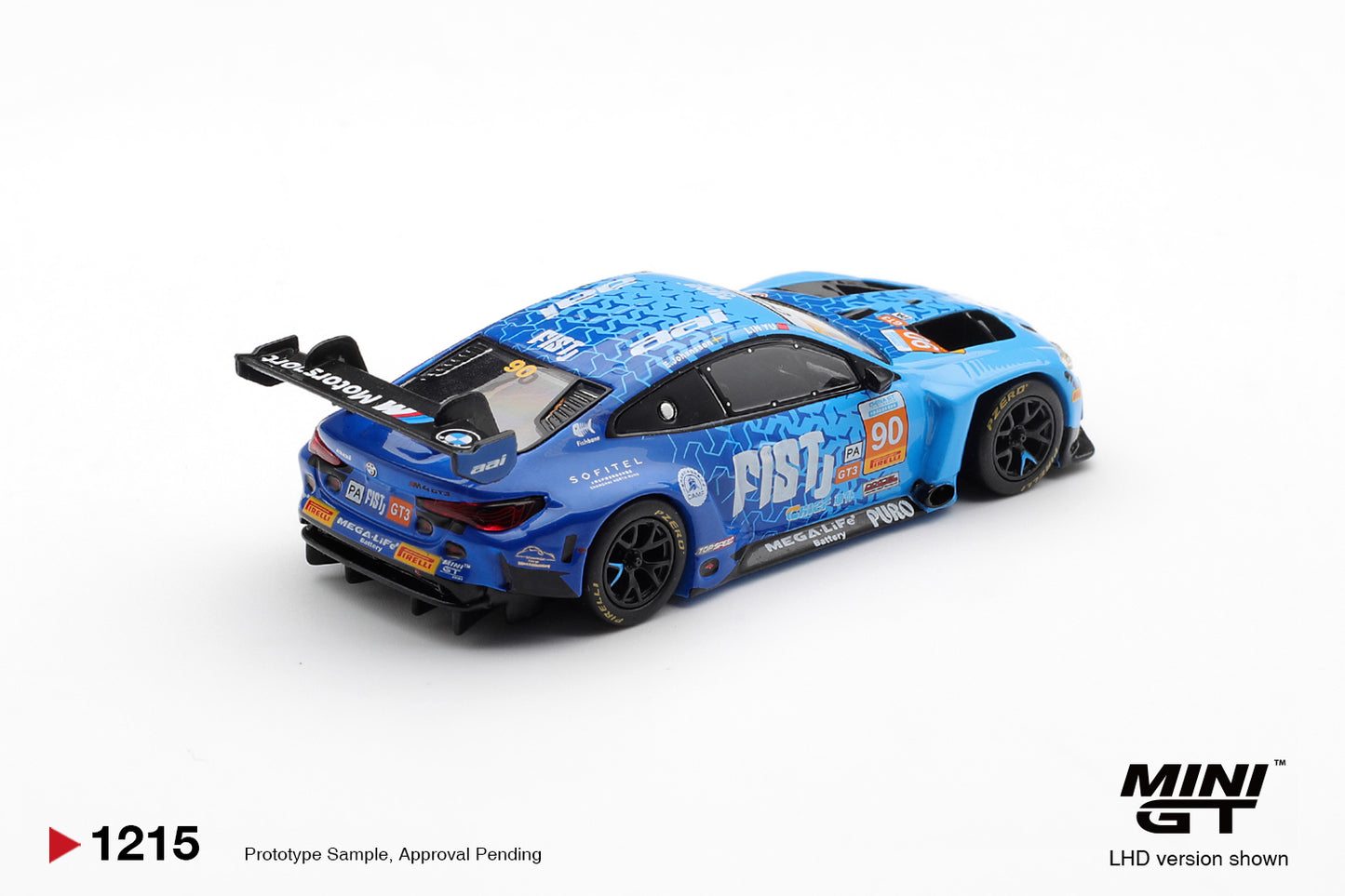 *Pre-Order* Mini GT No.1215 BMW M4 GT3 EVO #90 FIST Team AAI 2025 China GT LHD/ China Packaging