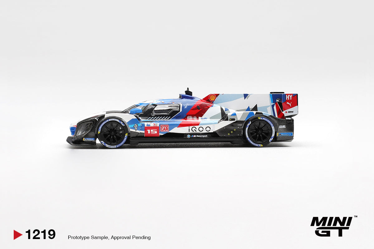 Mini Hypercar *Pre-Order* Mini GT No.1219 BMW M Hybrid V8 Hypercar #15 BMW M TEAM WR ...