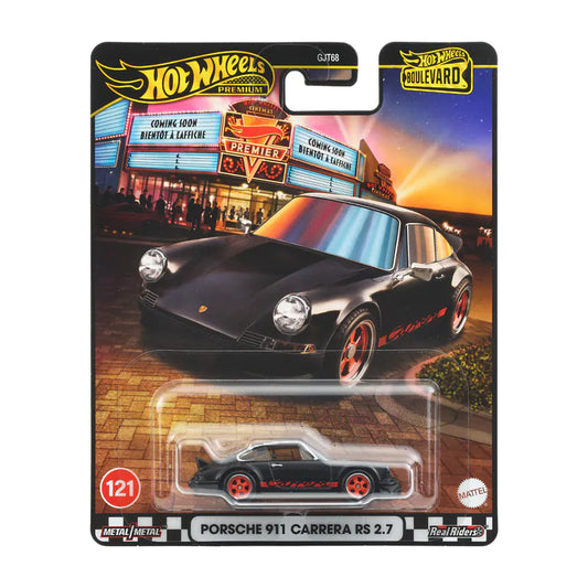 Hot Wheels Premium Boulevard Series #121 Porsche 911 Carrera RS 2.7 - Japanese Stock