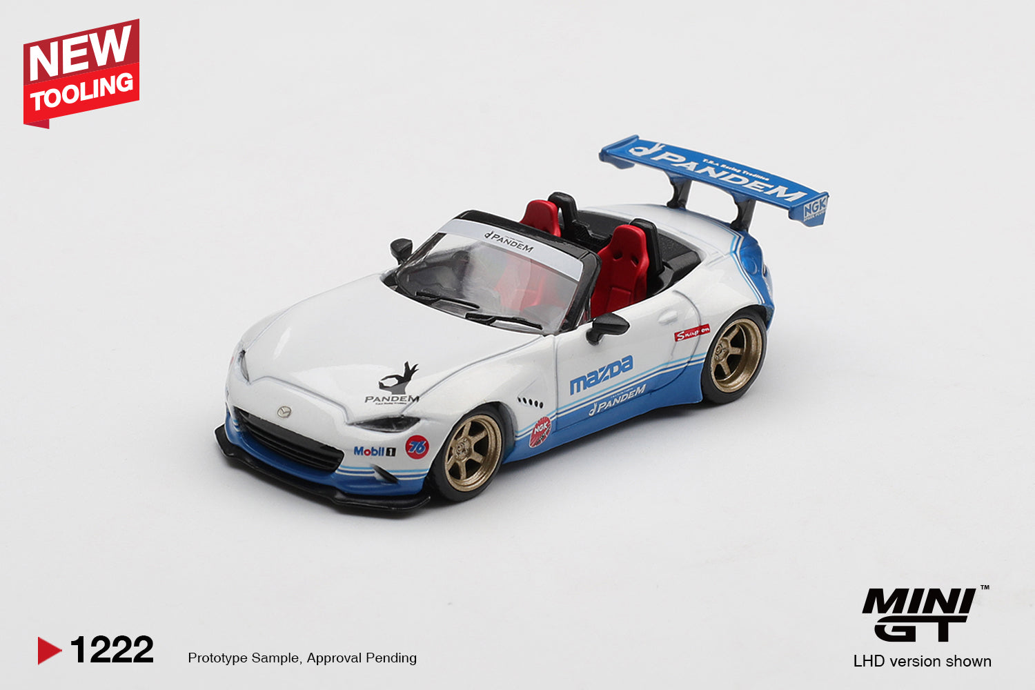 *Pre-Order* Mini GT No.1222 Mazda Miata MX-5 (ND) Pandem IMSA – Mini ...