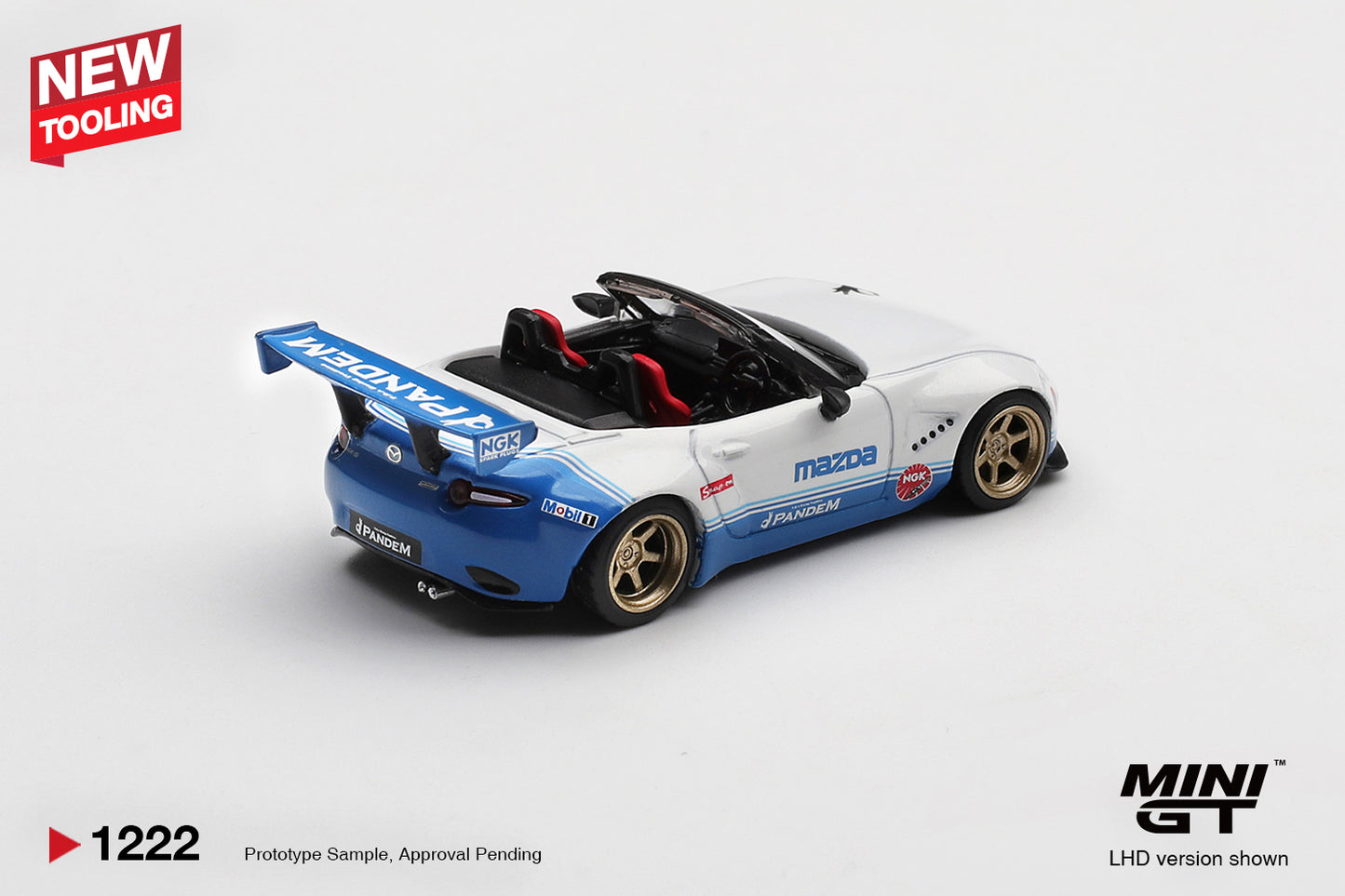 *Pre-Order* Mini GT No.1222 Mazda Miata MX-5 (ND) Pandem IMSA