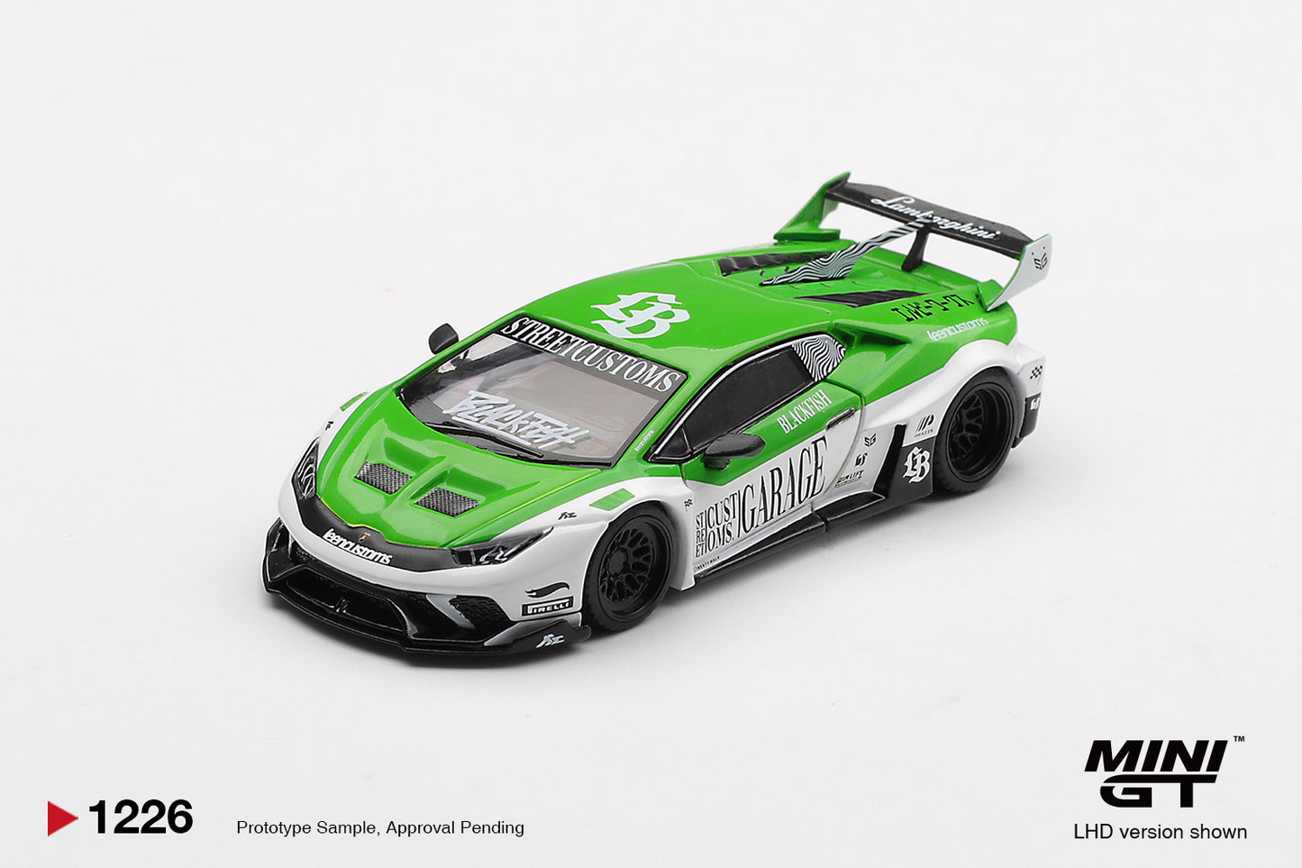 *Pre-Order* Mini GT No.1226 LB★WORKS Lamborghini Huracán GT STREET CUSTOMS