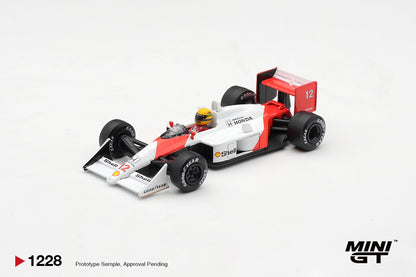 *Pre-Order* Mini GT No.1228 McLaren MP4/4 #12 Ayrton Senna 1988 Canadian Grand Prix Winner