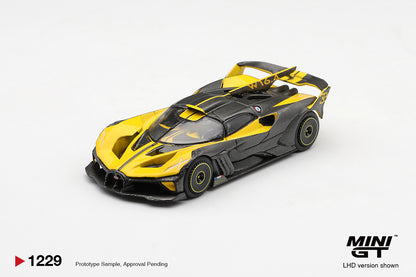 *Pre-Order* Mini GT No.1229 Bugatti Bolide Yellow