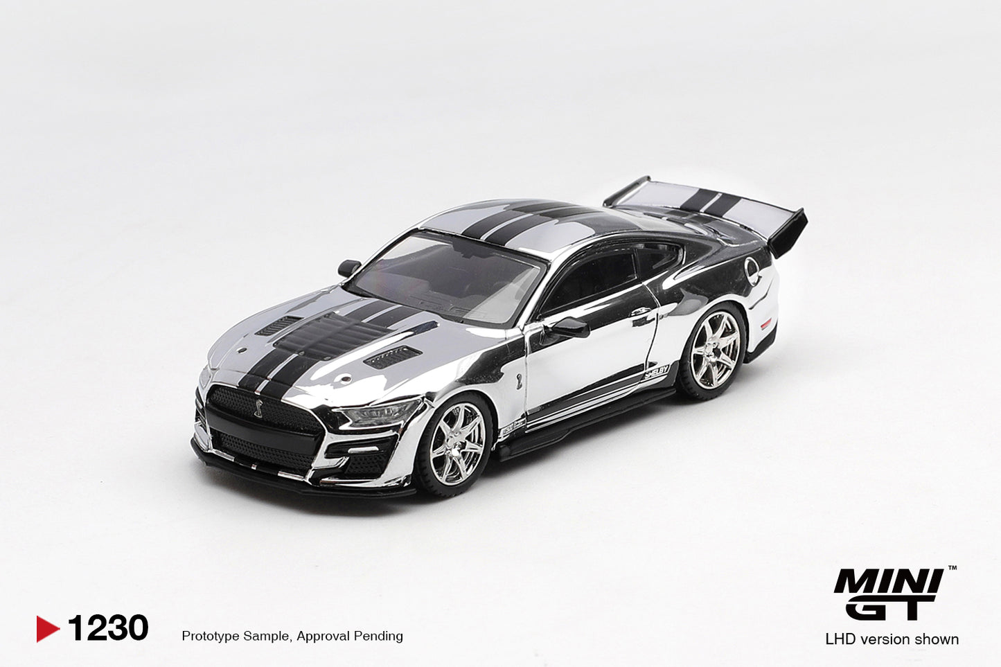 *Pre-Order* Mini GT No.1230 Shelby GT500 Dragon Snake Concept Chrome Silver