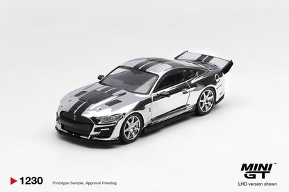 *Pre-Order* Mini GT No.1230 Shelby GT500 Dragon Snake Concept Chrome Silver