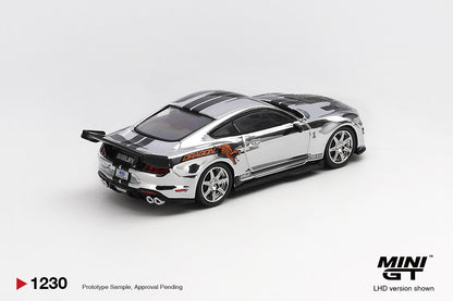 *Pre-Order* Mini GT No.1230 Shelby GT500 Dragon Snake Concept Chrome Silver