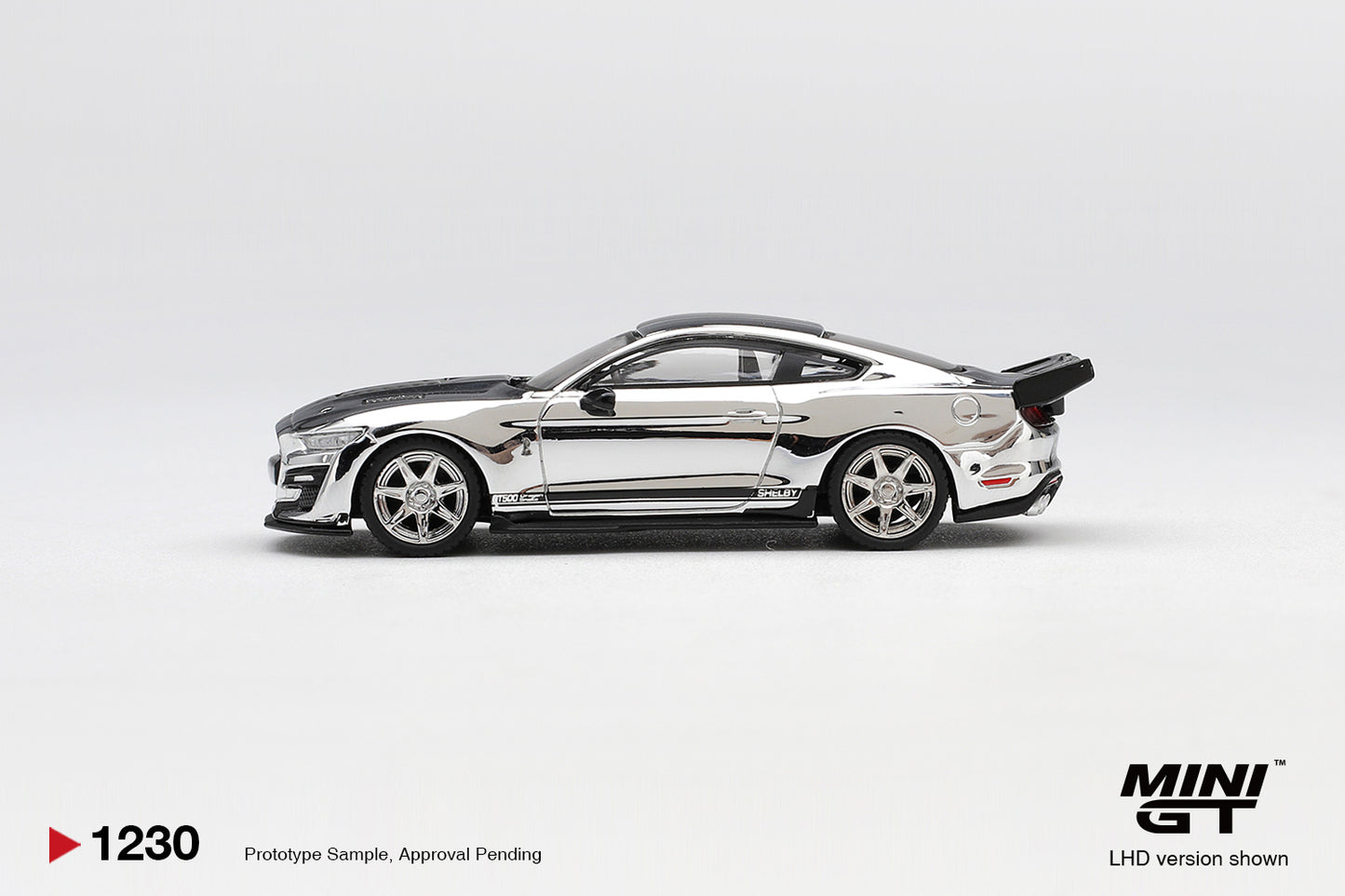 *Pre-Order* Mini GT No.1230 Shelby GT500 Dragon Snake Concept Chrome Silver