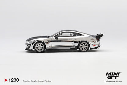 *Pre-Order* Mini GT No.1230 Shelby GT500 Dragon Snake Concept Chrome Silver