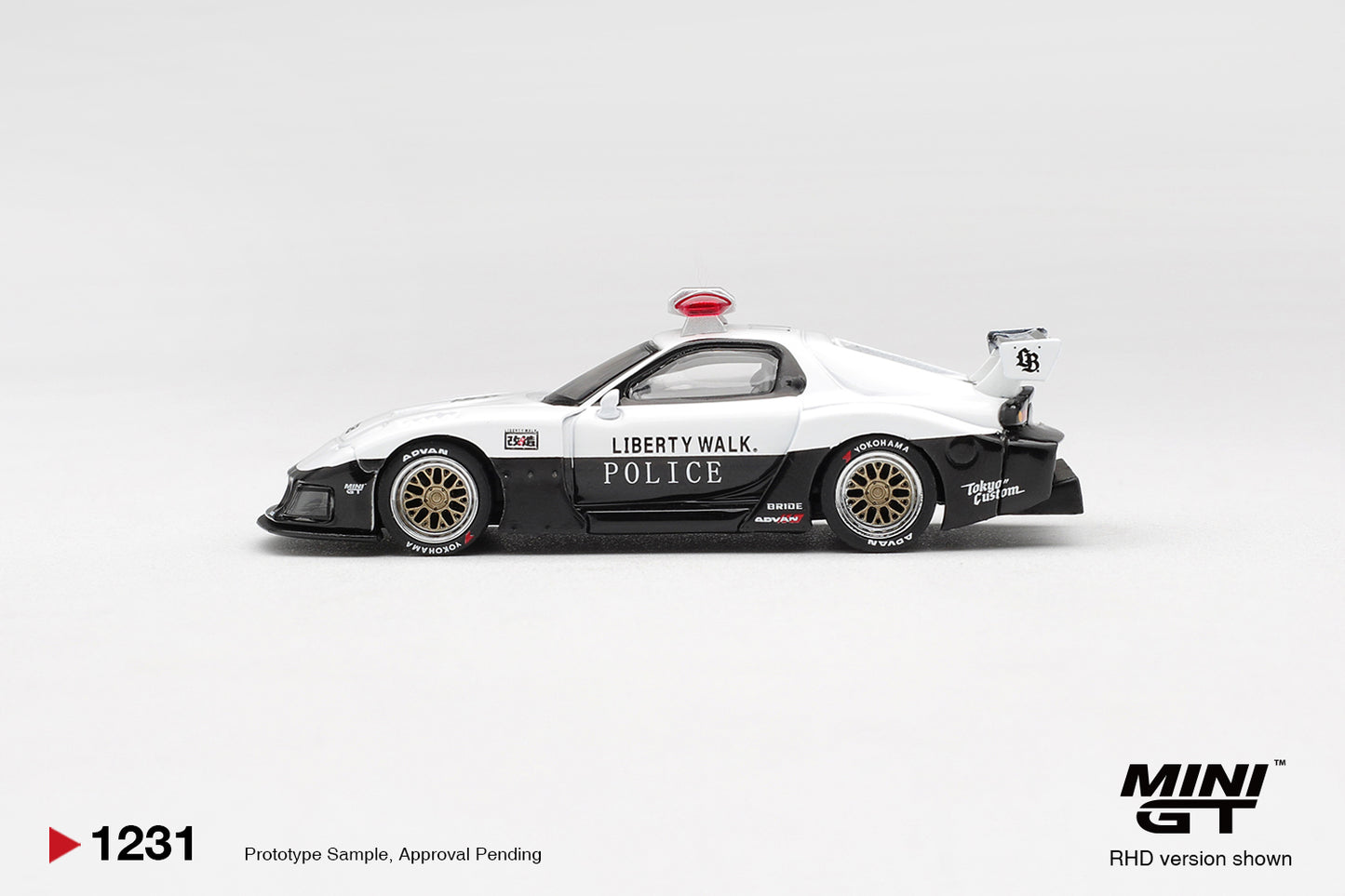 *Pre-Order* Mini GT No.1231 Mazda RX-7 LB-Super Silhouette Police