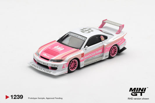 *Pre-Order* Mini GT No.1239 Nissan SILVIA (S15) LB-Super Silhouette AMOCULTURE