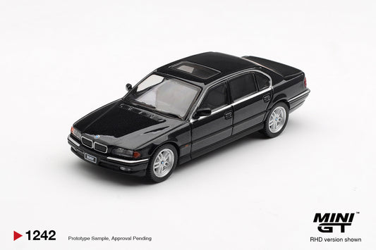 *Pre-Order* Mini GT No.1242 BMW 750IL Black Sapphire