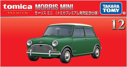 Tomica Premium No.12 Morris Mini (Green) - First edition