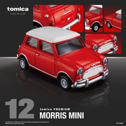 Tomica Premium No.12 Morris Mini (Red)