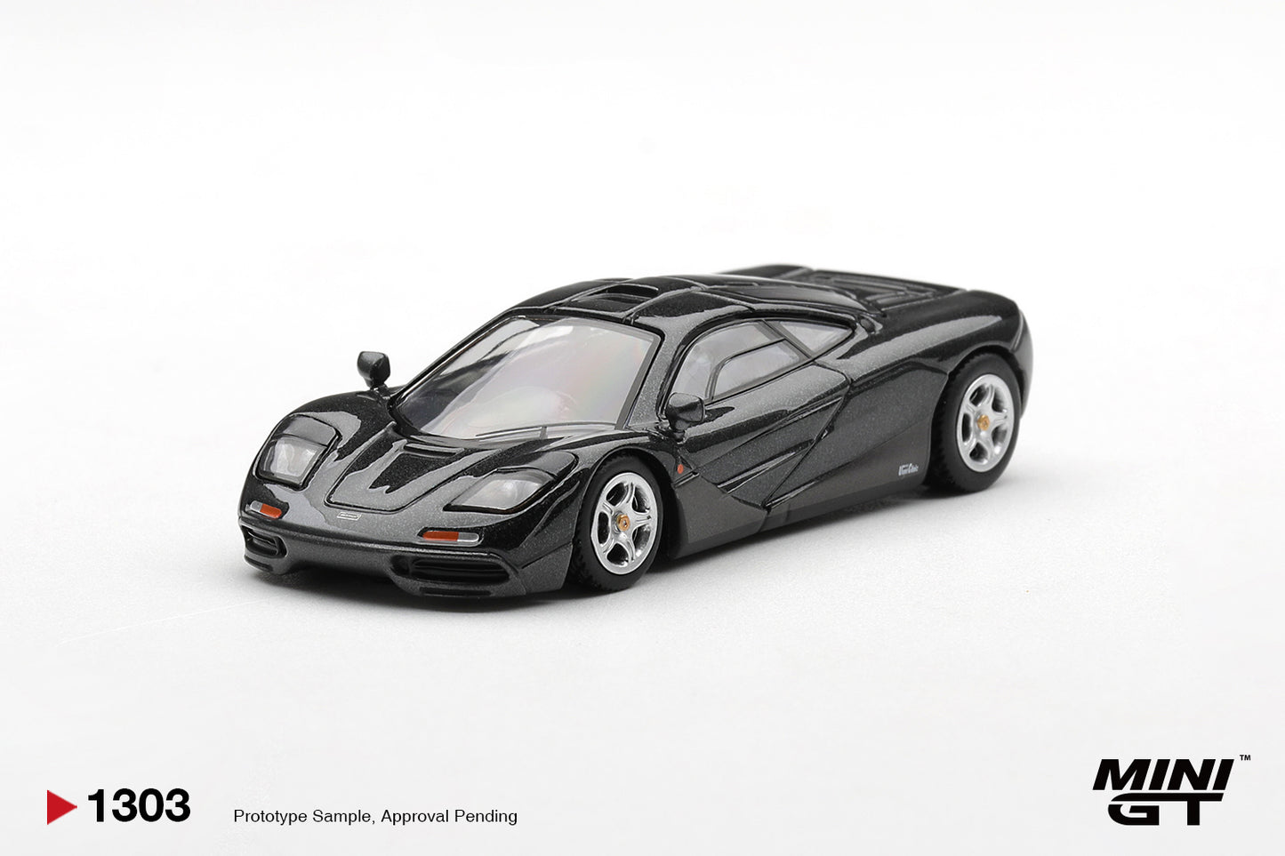 *Pre-Order* Mini GT No.1303 McLaren F1 Blue Black Metallic