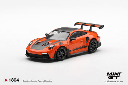 *Pre-Order* Mini GT No.1304 Porsche 911 (992) GT3 RS Weissach Package Gulf Orange