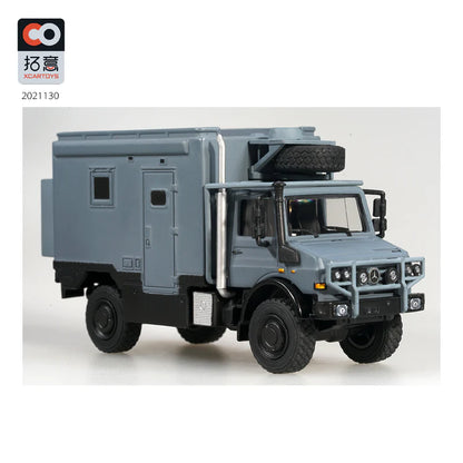 XCarToys No.130 Mercedes-Benz Unimog Recreational Vehicle - Metallic Gray