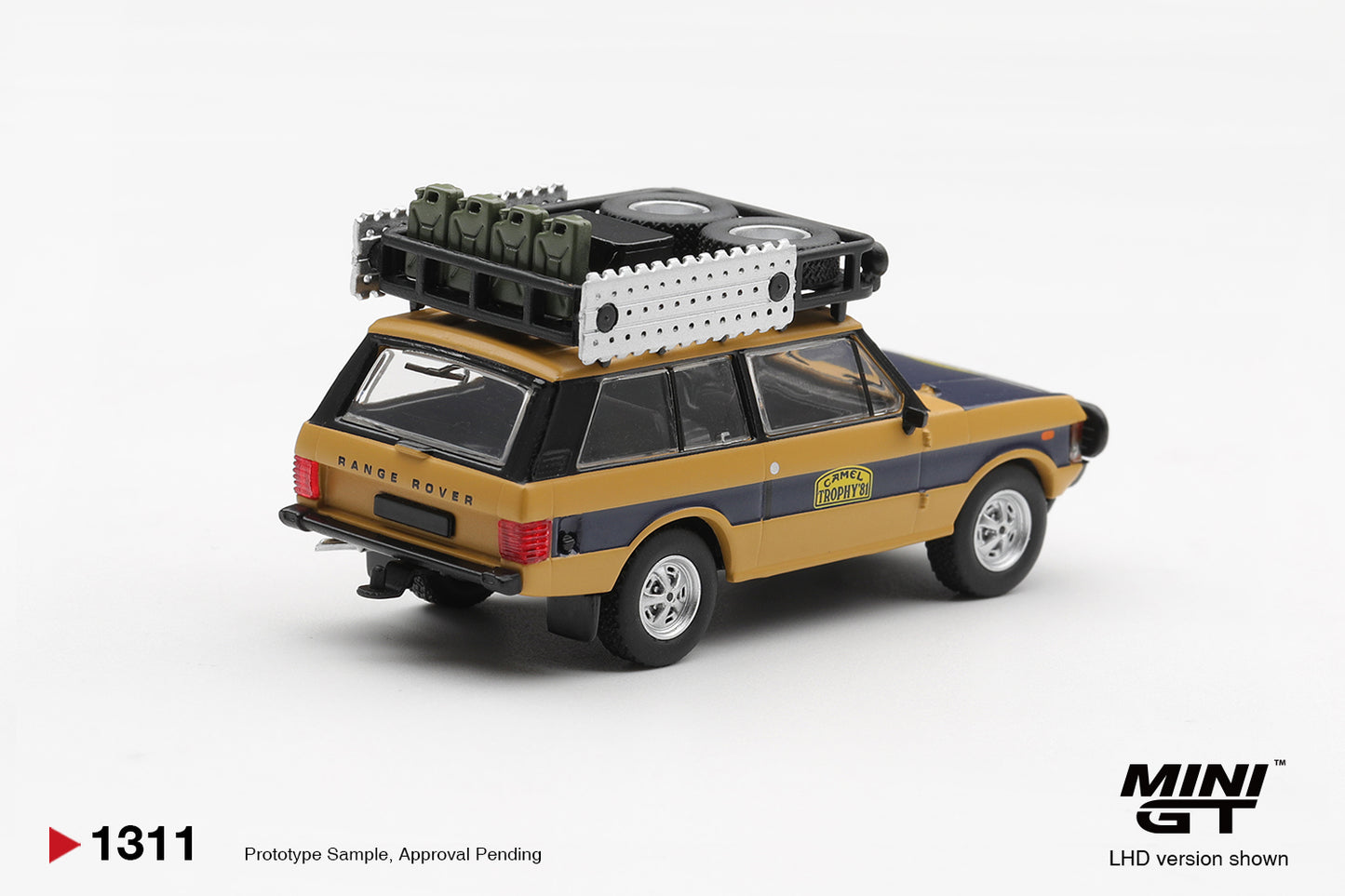 *Pre-Order* Mini GT No.1311 Range Rover 1981 Camel Trophy Sumatra N.Sudmann & F.Hofmann